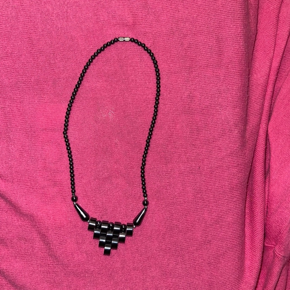 Black necklace